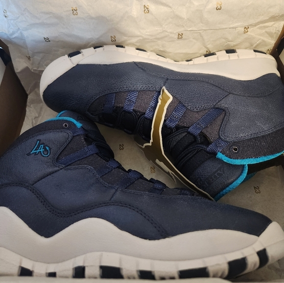 Air Jordan 10 Retro Los Angeles sz 5y - Picture 9 of 10